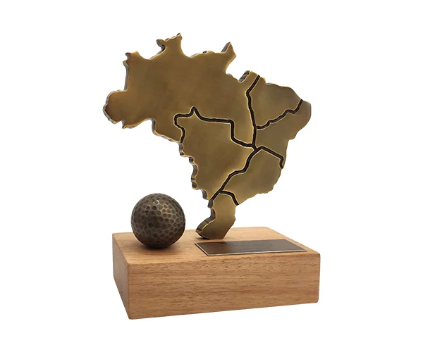 Troféu Mapa com Bola