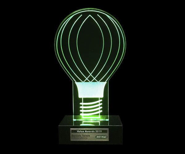 Troféu de LED