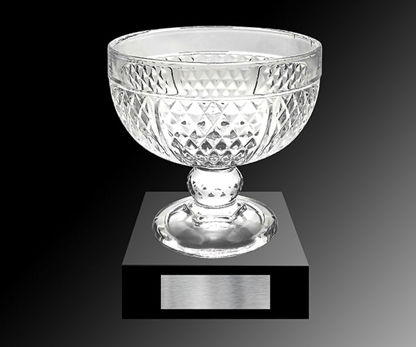 Taça de Cristal Bico de Jaca Perseu
