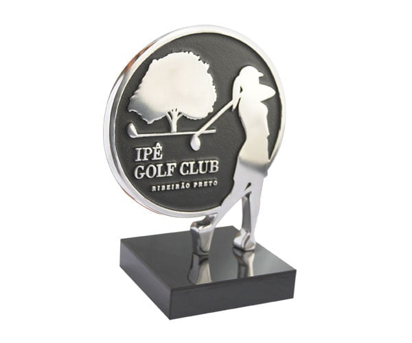 Troféu de Golfe Personalizado