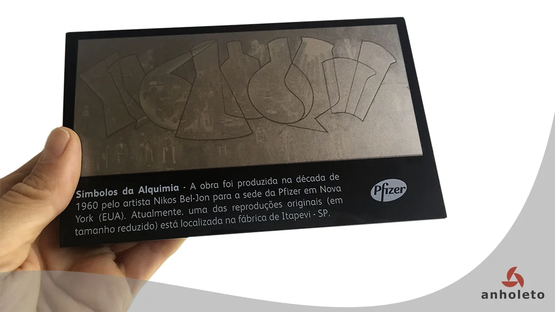 Placa de Homenagem – Programa Pfizer de Educação Ambiental