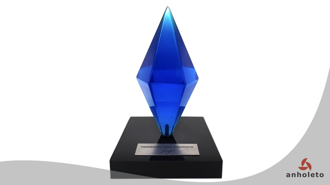 Prêmio Vendedora Azul Brilhante Jogê