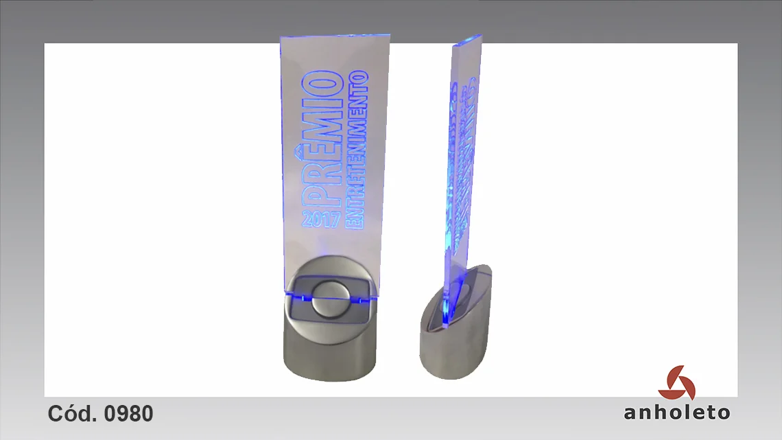 Troféus com Led