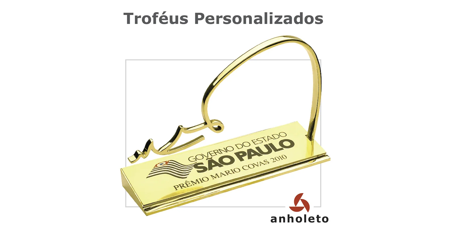 TROFÉUS PERSONALIZADOS