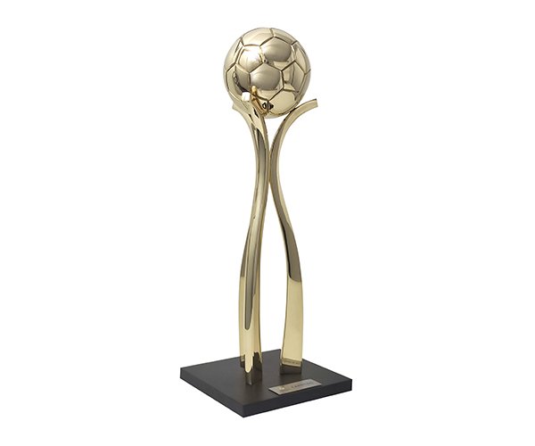 Troféu Personalizado de Futebol em metal nobre