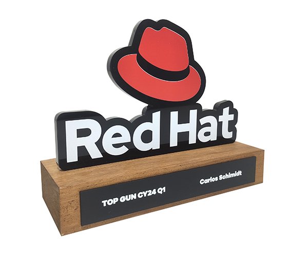 Troféu Exclusivo Red Hat