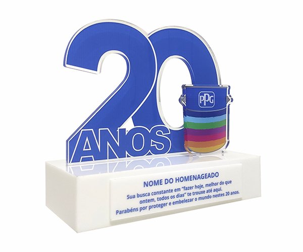 Troféu Exclusivo PPG 20 Anos