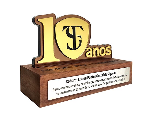 Troféu 10 anos Nelore Puro