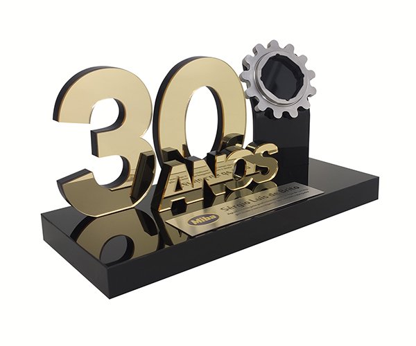 Troféu Personalizado 30 anos MIBA