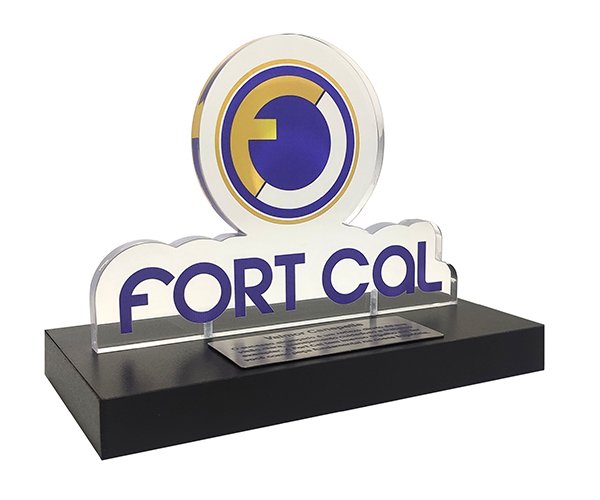 Troféu Personalizado Acrílico – Fort Cal