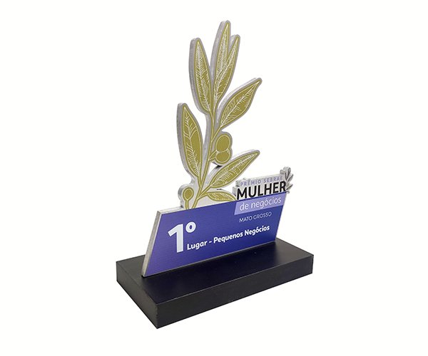 Troféu Premiação Mulher de Negócios SEBRAE