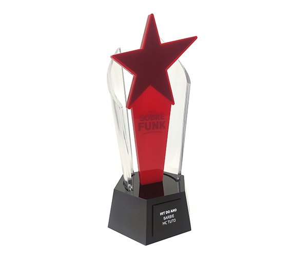 Troféu estrela Sobre Funk Juntos