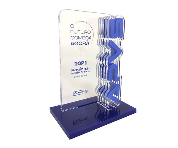 Troféu reconhecimento de executivos APVS