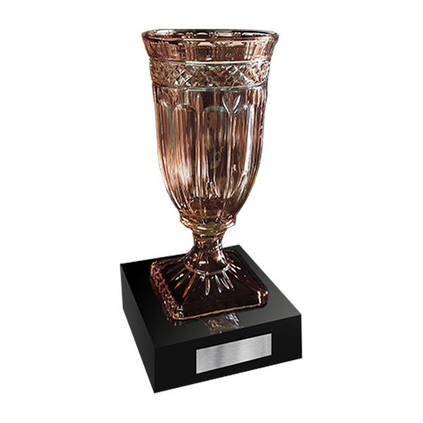 Taça Cristal Ambar