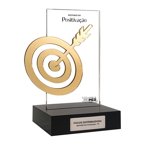 Troféu exclusivo Bettanin Positivação