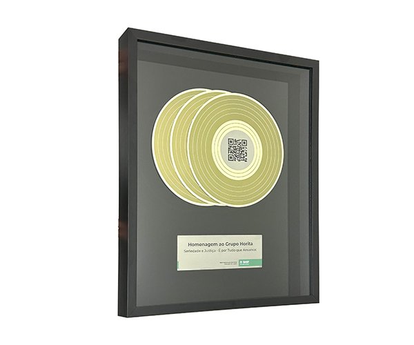 Placa Homenagem para clientes – BASF