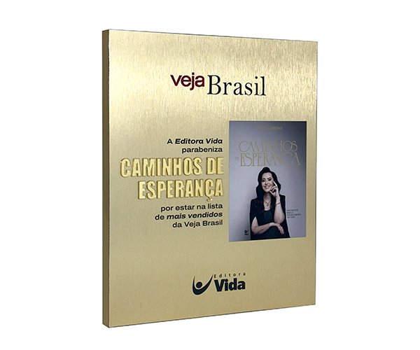 Placa reconhecimento Veja Brasil