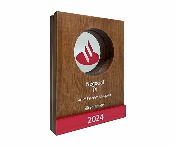 Troféu Santander – madeira nobre