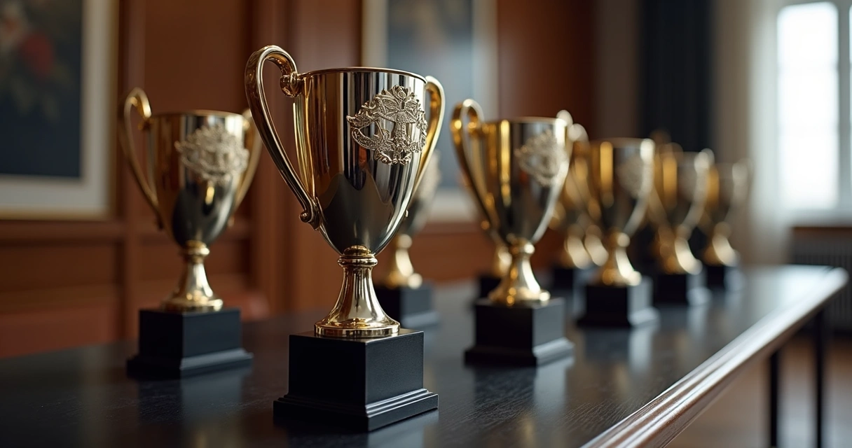 Tendências em design de troféus corporativos em 2025