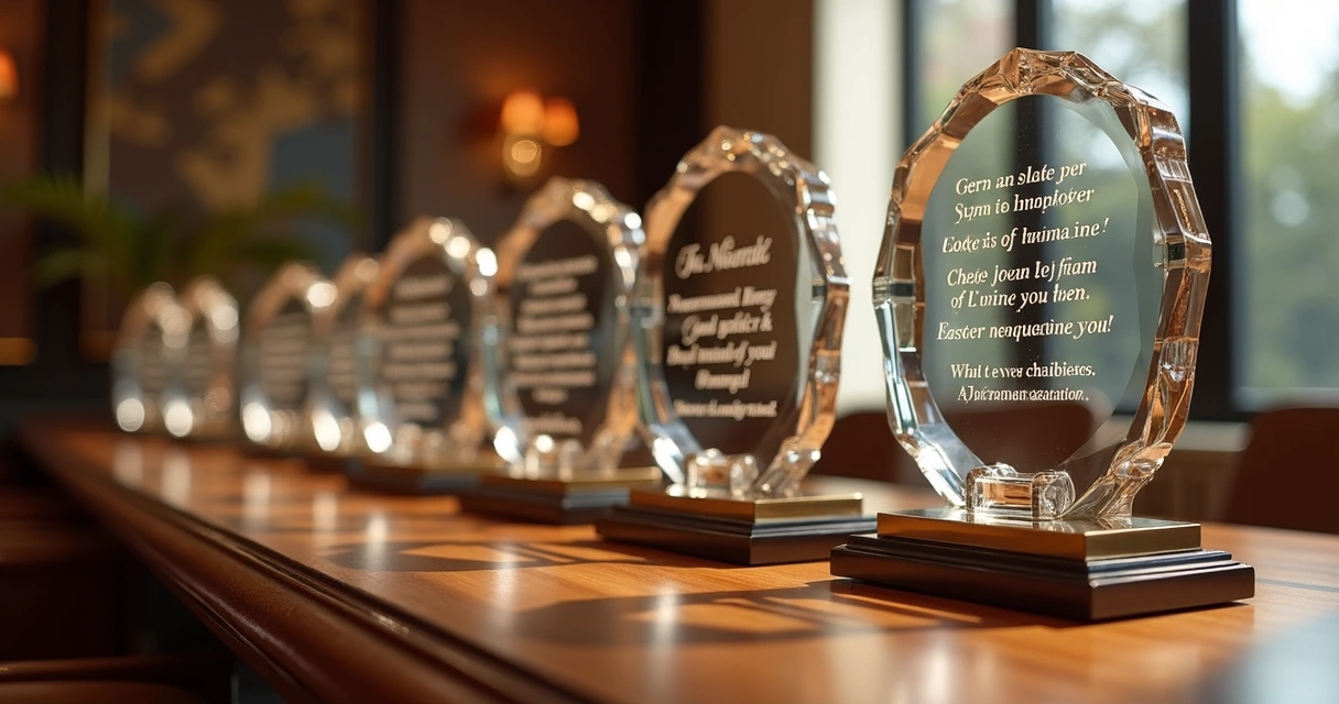 As Melhores Frases para Troféus Personalizados em Premiações