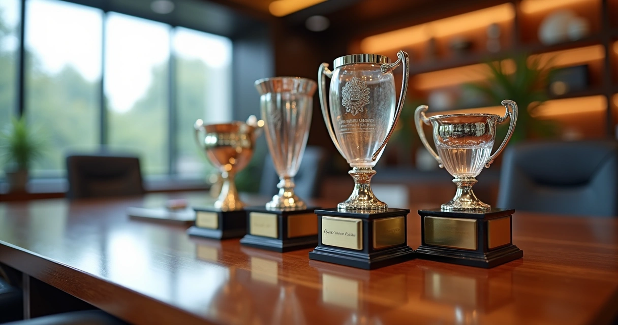 O impacto dos troféus personalizados no engajamento e na motivação de equipes