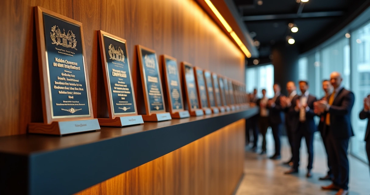 Reconhecimento ao absenteísmo: valorizando equipes comprometidas com placas de homenagem