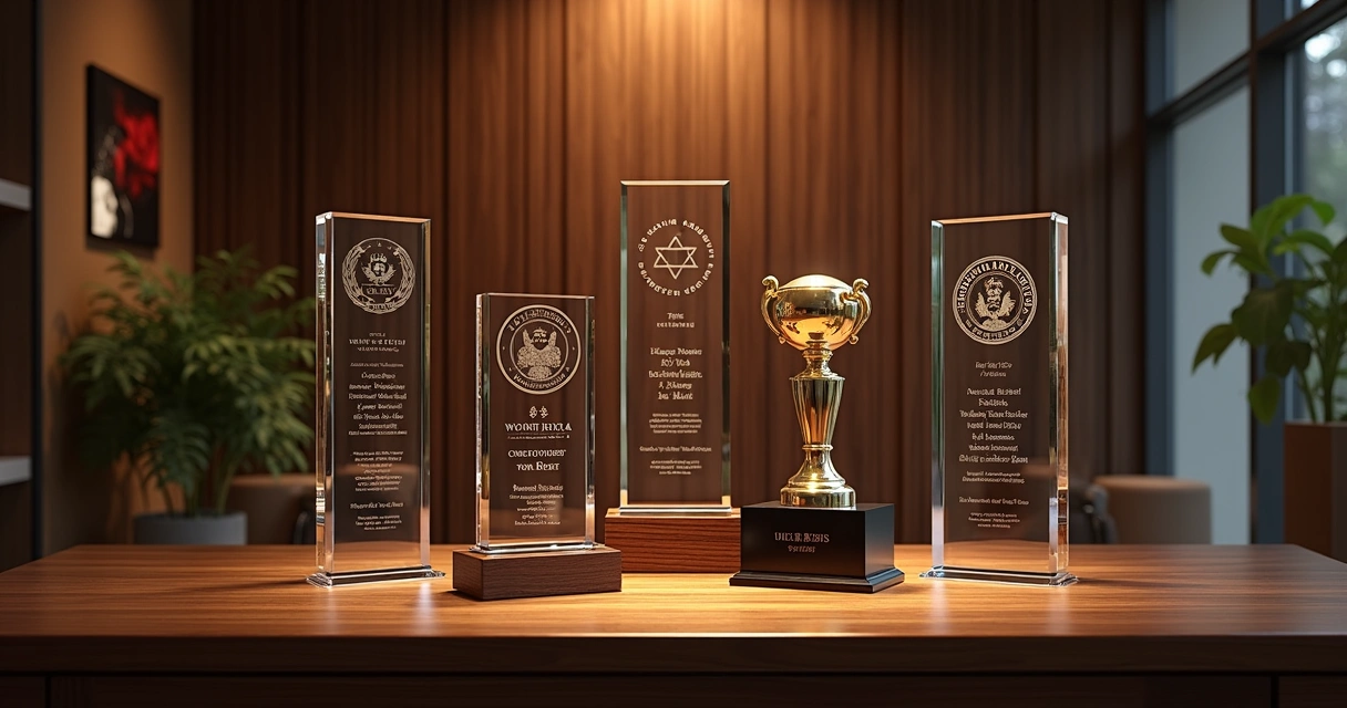 Como Eternizar o Aniversário de uma Empresa com Troféus e Placas Personalizadas