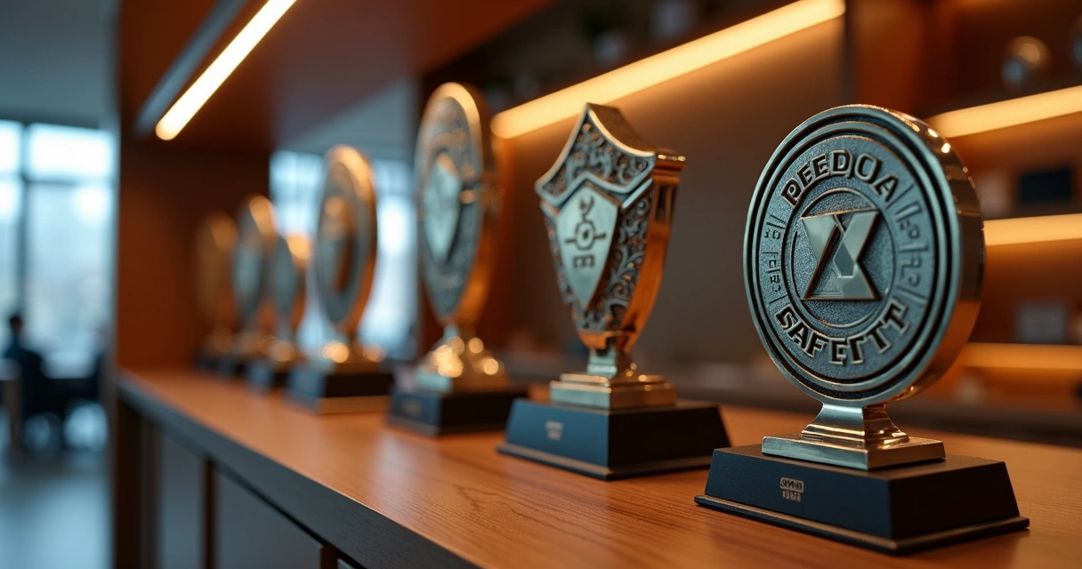 Segurança do trabalho: 7 razões para reconhecer com troféus corporativos