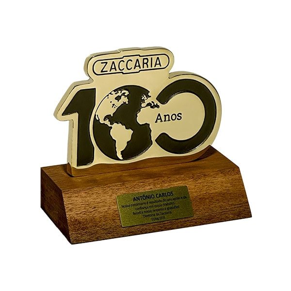 Troféu Aniversário de 100 anos da empresa
