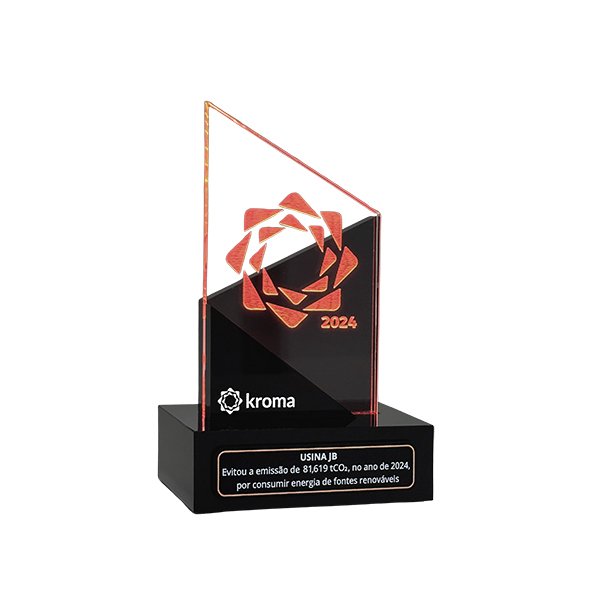 Troféu Kroma LED Laranja