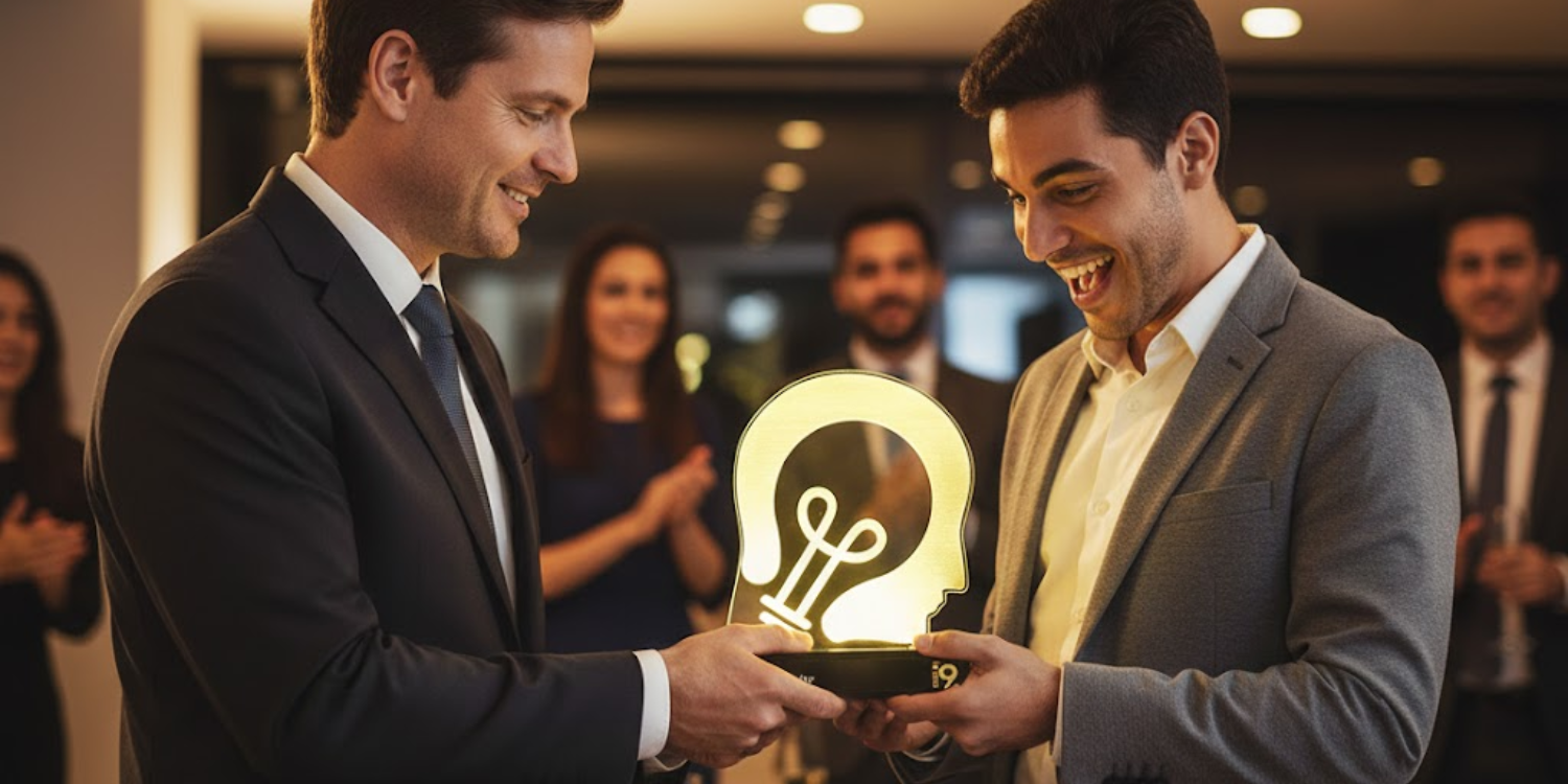 Premiação por inovação: quando o design do troféu traduz a identidade da marca
