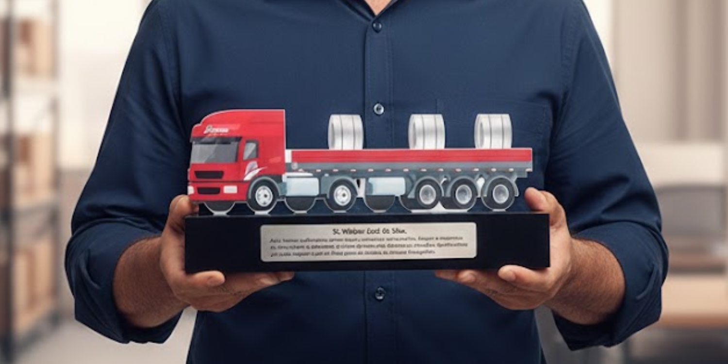 Como valorizar equipes de logística com troféus personalizados