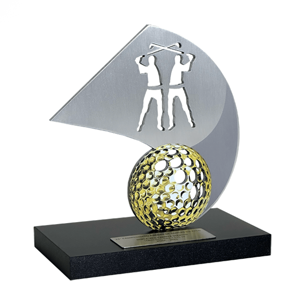 Troféu Golfe Dupla – Corte a Laser