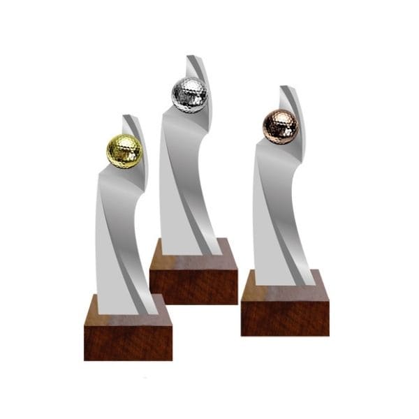 Troféu Golfe para personalizar