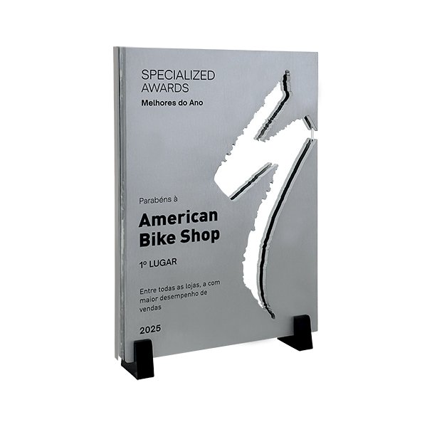 Placa Melhores do Ano – Specialized