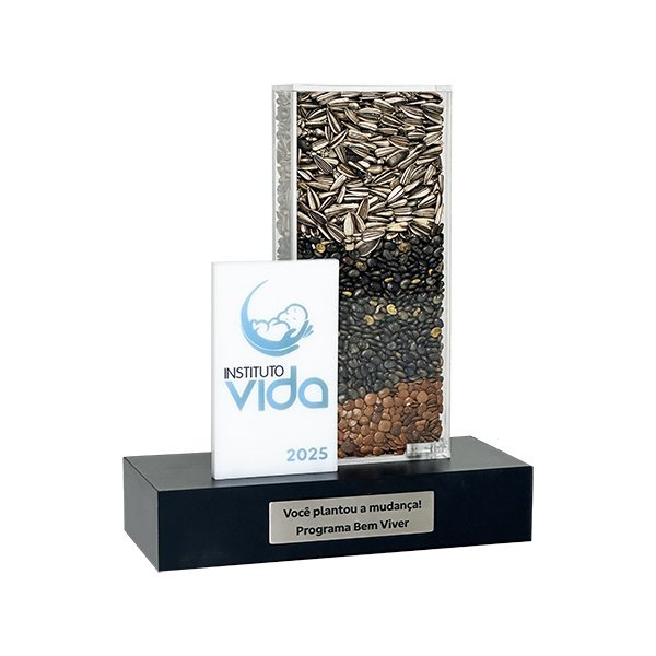 Troféu Encapsulado – Lavanda, Girassol e Pimenta