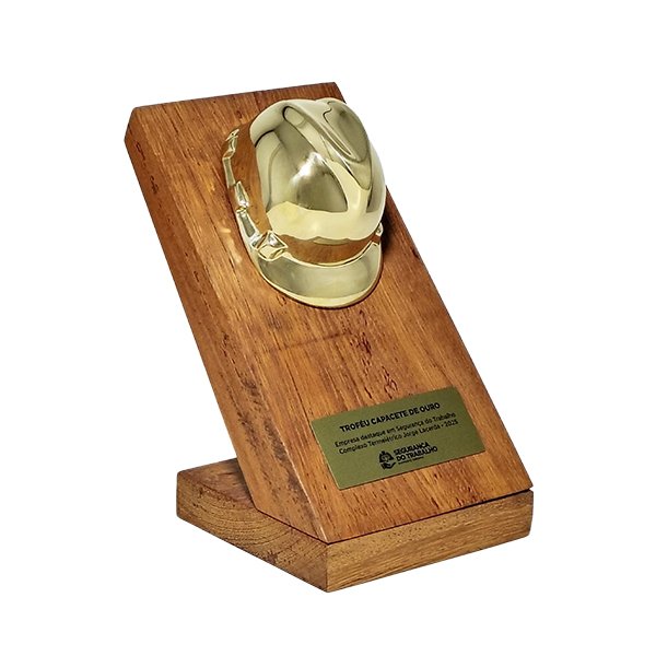 Troféu Capacete Zero Acidentes