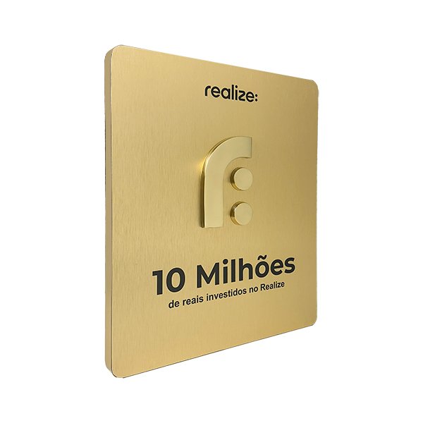 Placa Reconhecimento de Parceiros – 10 milhões