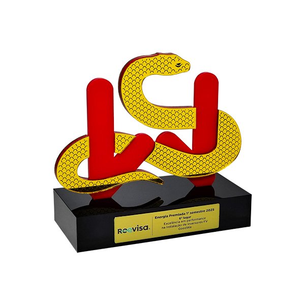 Troféu Cobra de Acrílico