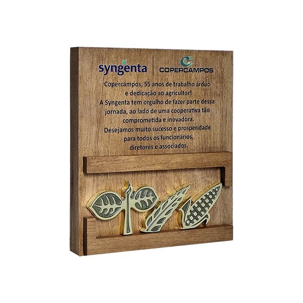 Placa Tempo de Casa – Soja, Trigo, Milho