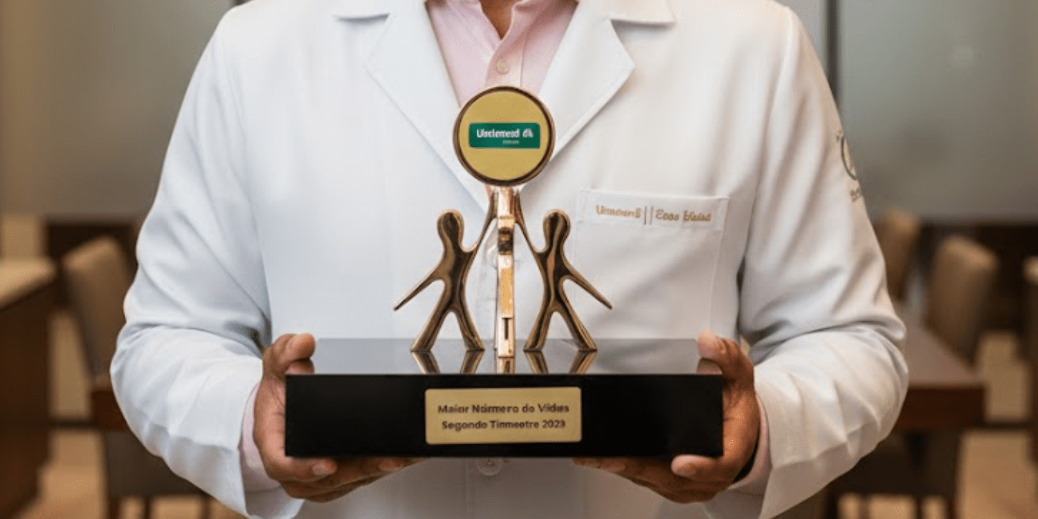 Como troféus personalizados transformam a cultura de reconhecimento na área da saúde