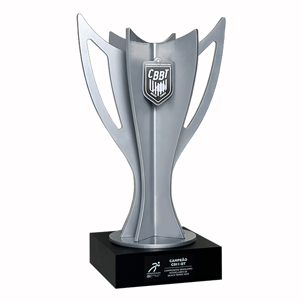 Taça de Premiação Personalizada cor prata