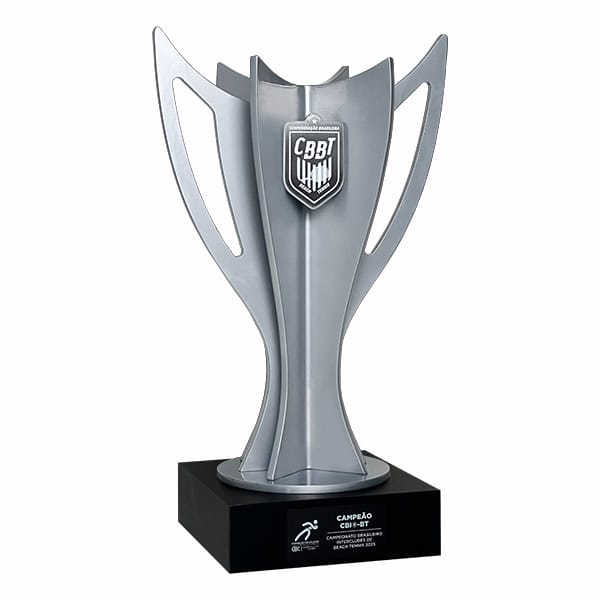 Taça de Premiação Personalizada cor prata