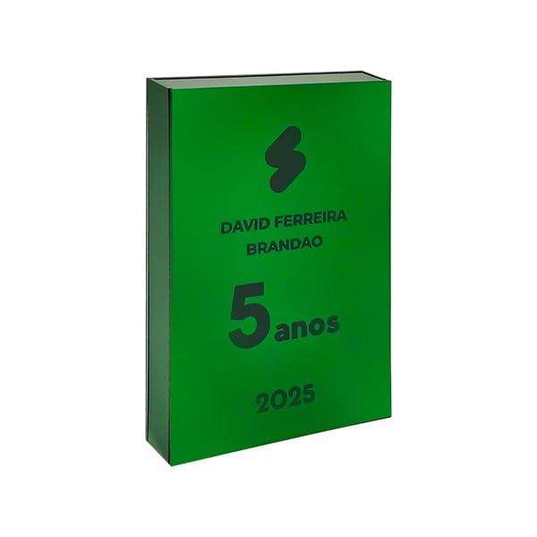 Troféu Tempo de Casa Personalizado