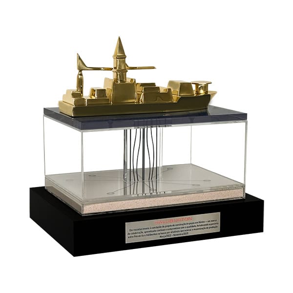 Troféu Exclusivo Parceria Halliburton & Petrobras