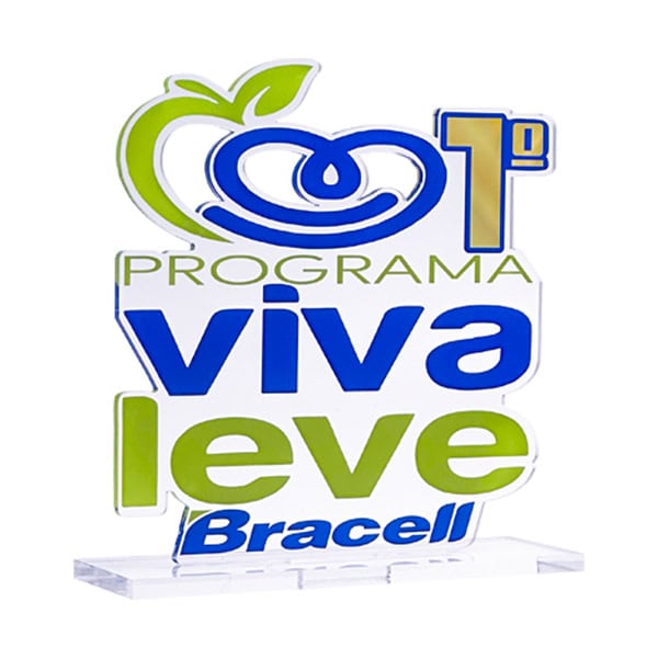 Troféu Formato e Impressão Personalizada