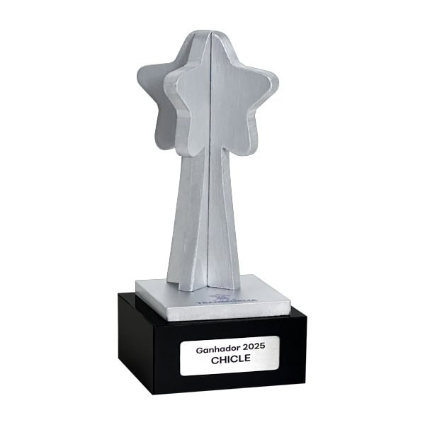 Troféu Estrela Exclusivo Copa Transforma FINI – Pequeno Porte