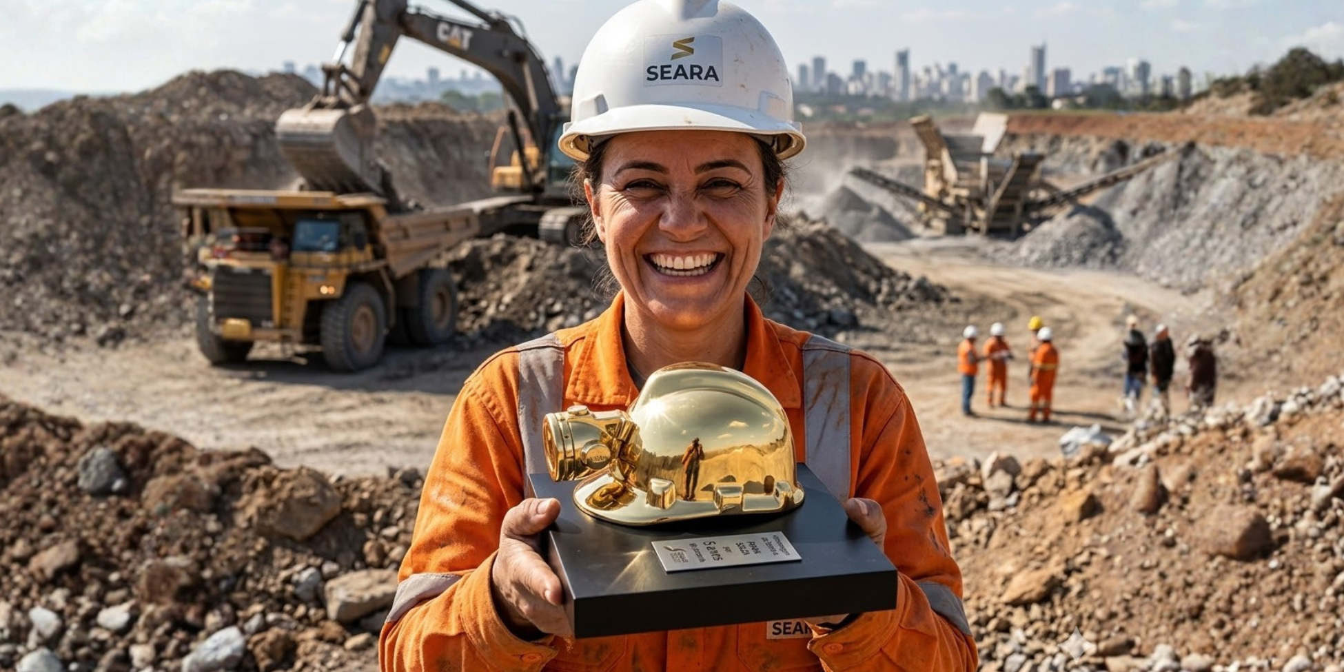 Troféus para campanhas de segurança no trabalho: prevenção que vale ouro