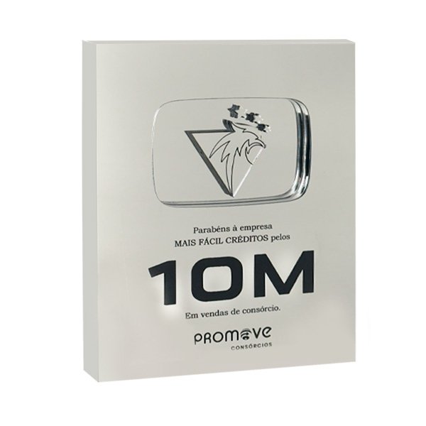 Placa Recorde de Vendas – 10 milhões