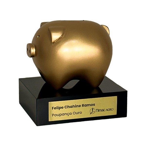 Troféu Porquinho – Poupança Ouro